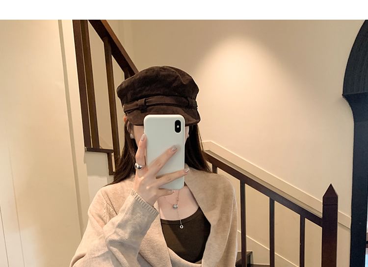 Cowl Neck Long Sleeve Solid Knit Top