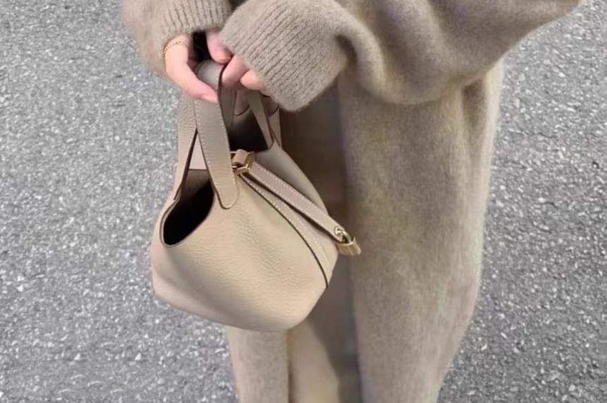 Plain Midi Open Front Cardigan