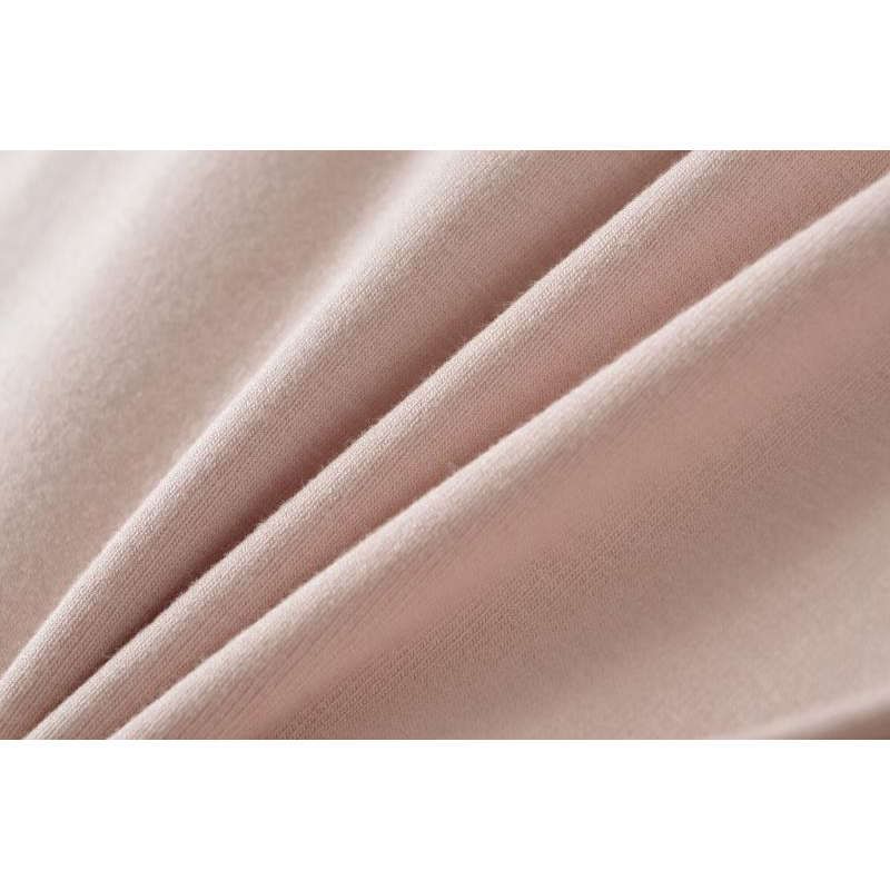 Long Sleeve Tie Neck Plain Blouse