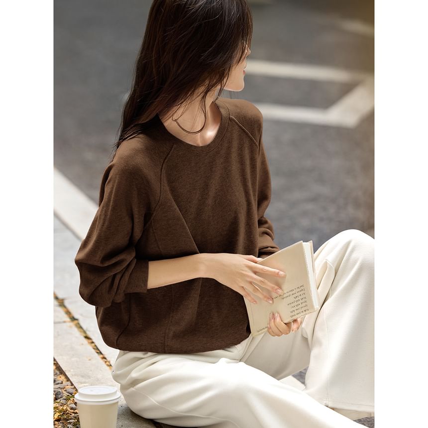 Classic Crewneck Fleece Sweatshirt