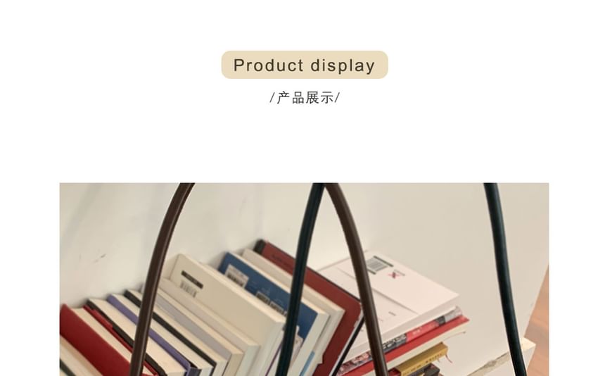 Faux Suede Flap Shoulder Bag