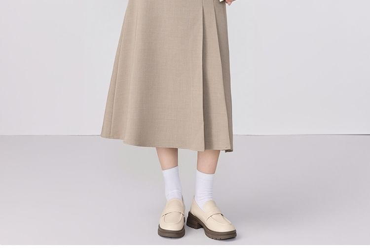 Tailored Blazer, High Waist Maxi Skirt, Long Sleeve Blouse