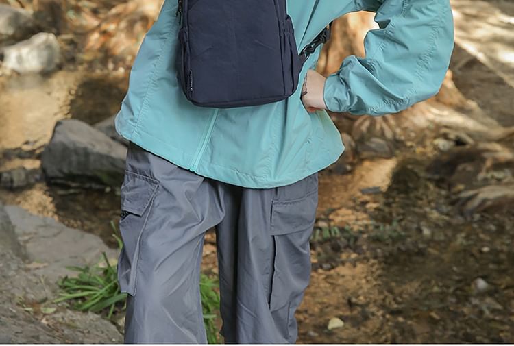 Plain Buckled Multiway Sling Bag