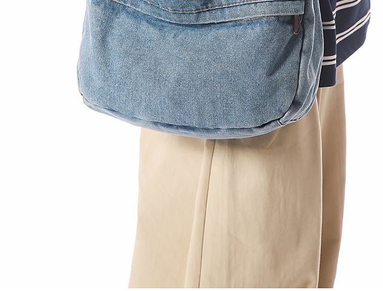 Denim Crossbody Bag