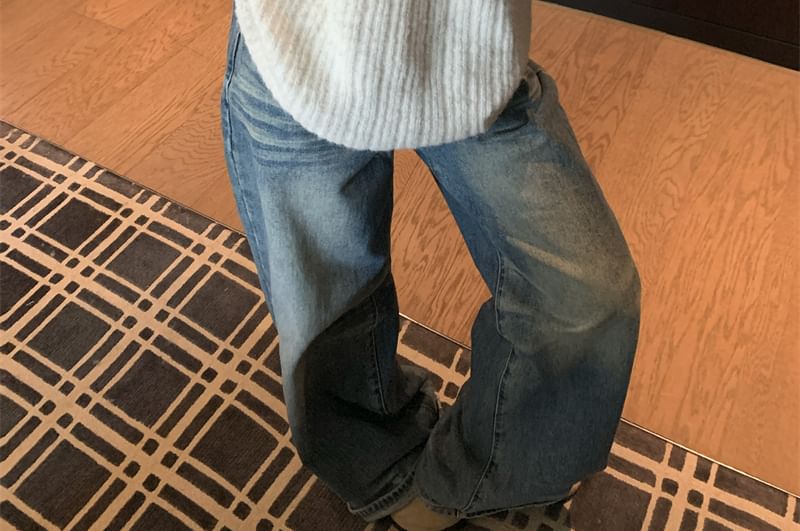 Ribbed Knit Off-Shoulder Pullover