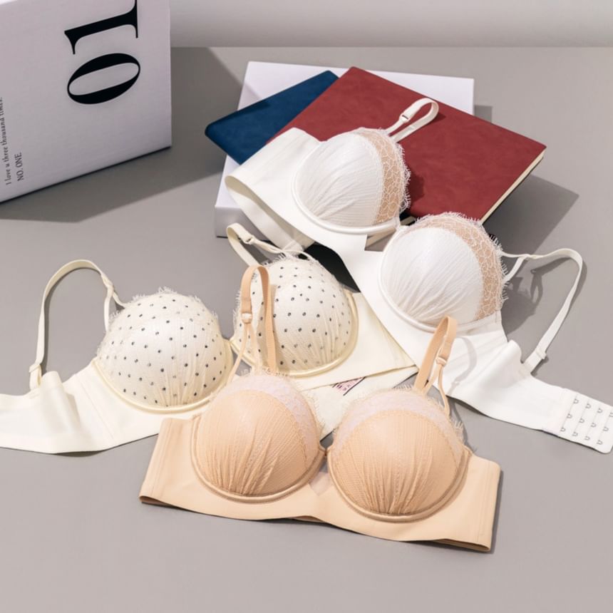 Lace Panel Bralette