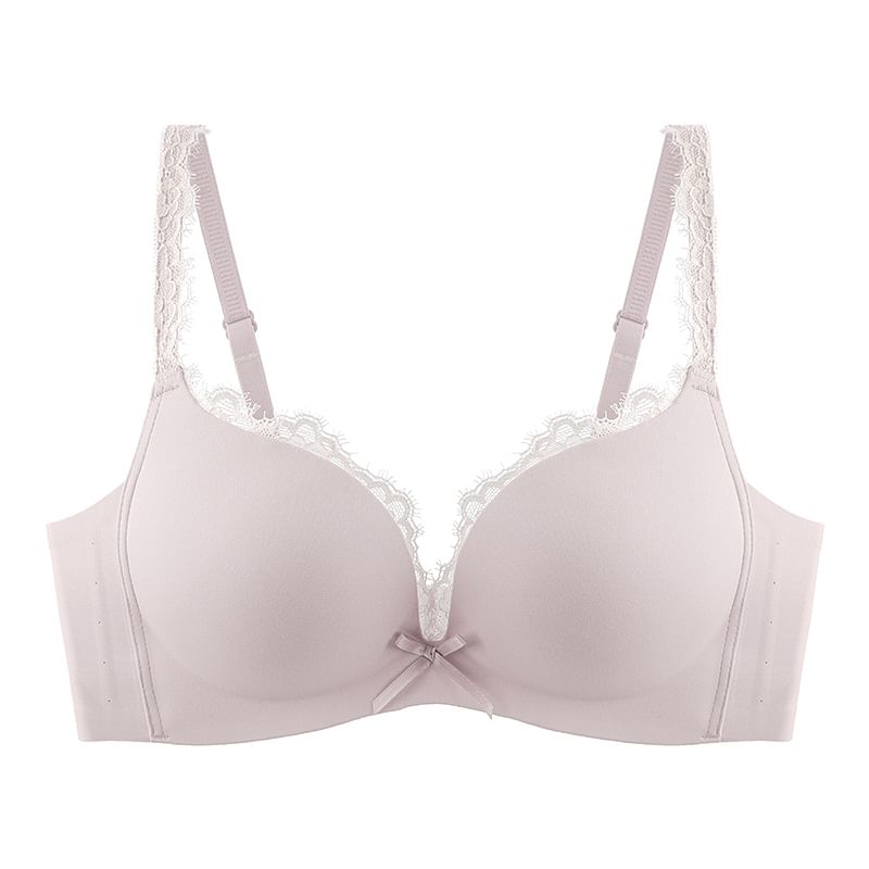 Lace Trimmed Bandeau Top