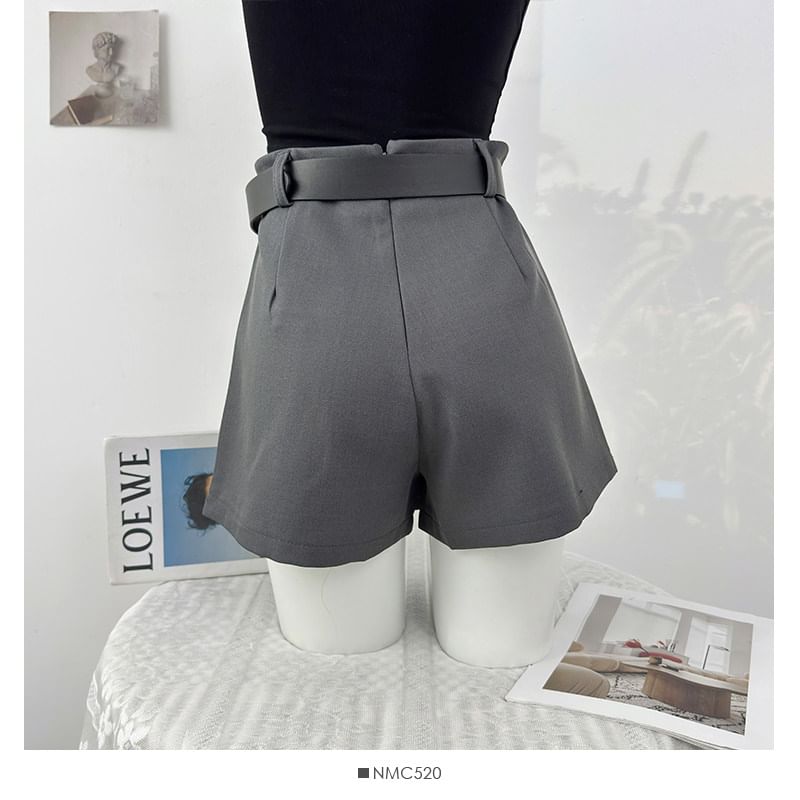 Plain Mini A-Line Skirt