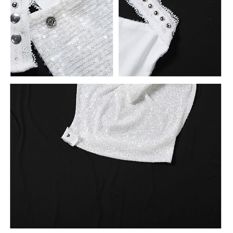 Halter Crop Top and Mini Pencil Skirt Set