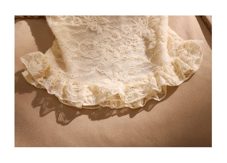V-Neck Lace Camisole