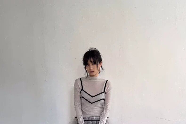 Spaghetti Strap V-Neck Mesh Mini A-Line Overall Dress
