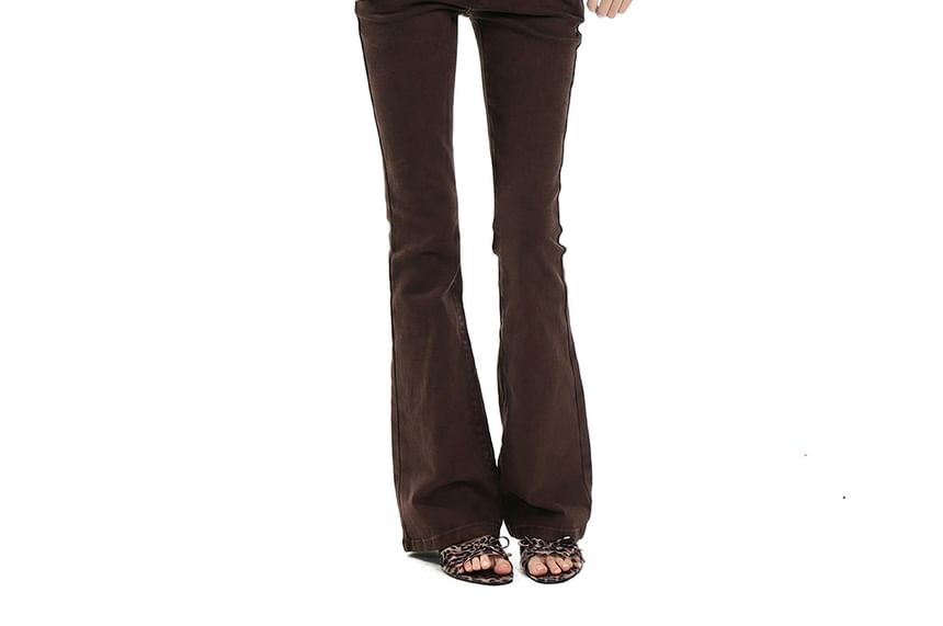 V-Neck Ribbed Knit Top with Lace Trim Sleeves