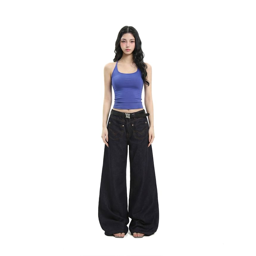 Racerback Sleeveless Basic Top