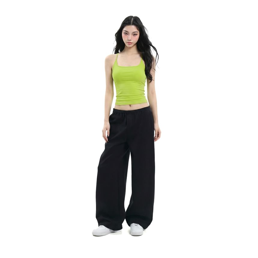 Racerback Sleeveless Basic Top