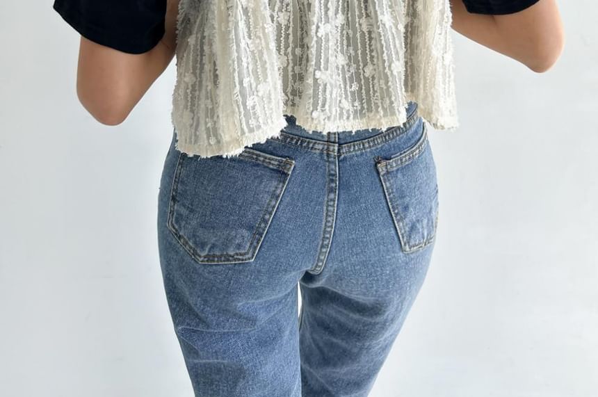 Textured Flowy V-Neck Camisole