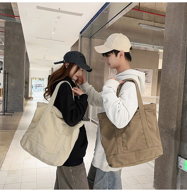 Plain Canvas Tote Bag