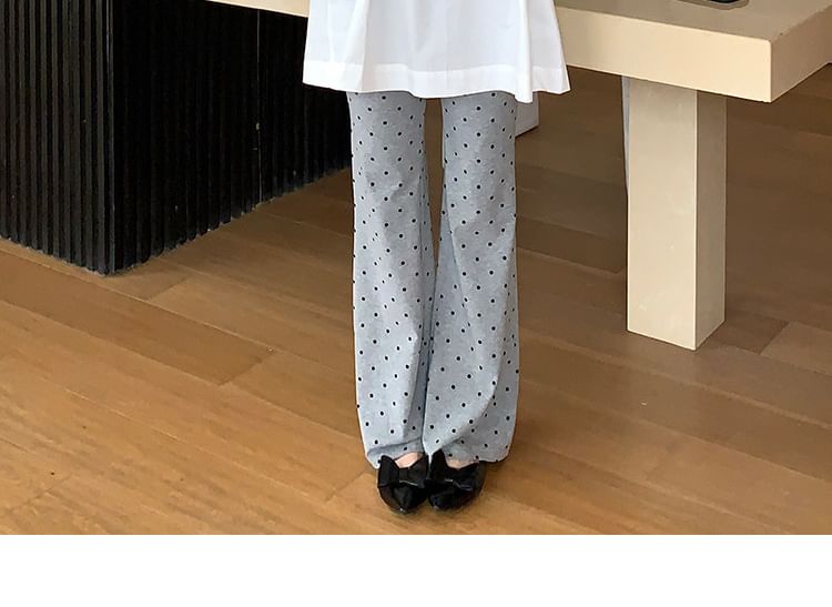 Maternity Tunic with Cap Sleeves and Flared Pants