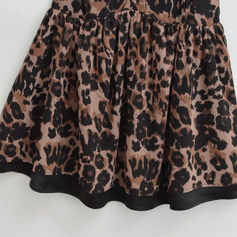 Flowy Leopard Print Camisole