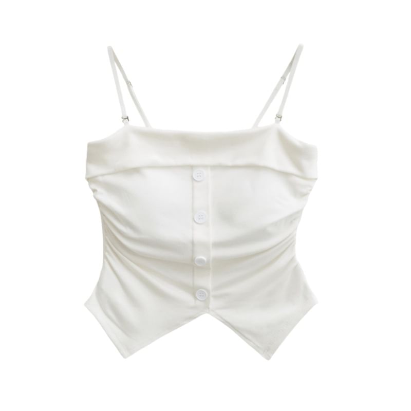 Ruch Padded Crop Cami Top