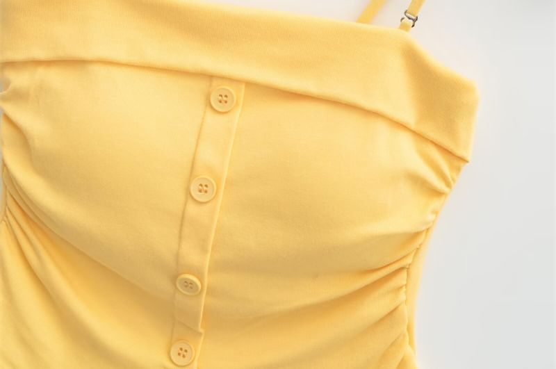 Ruch Padded Crop Cami Top