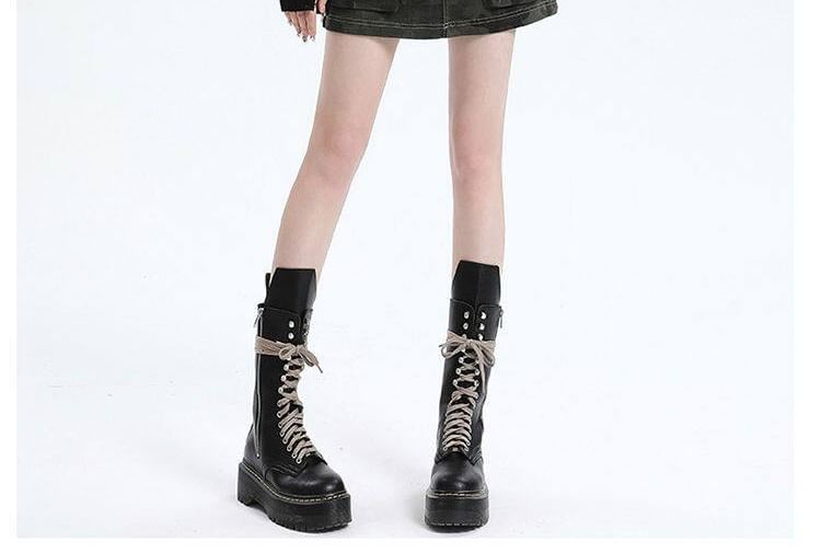 High Waist Camo Print Denim Mini A-Line Cargo Skirt