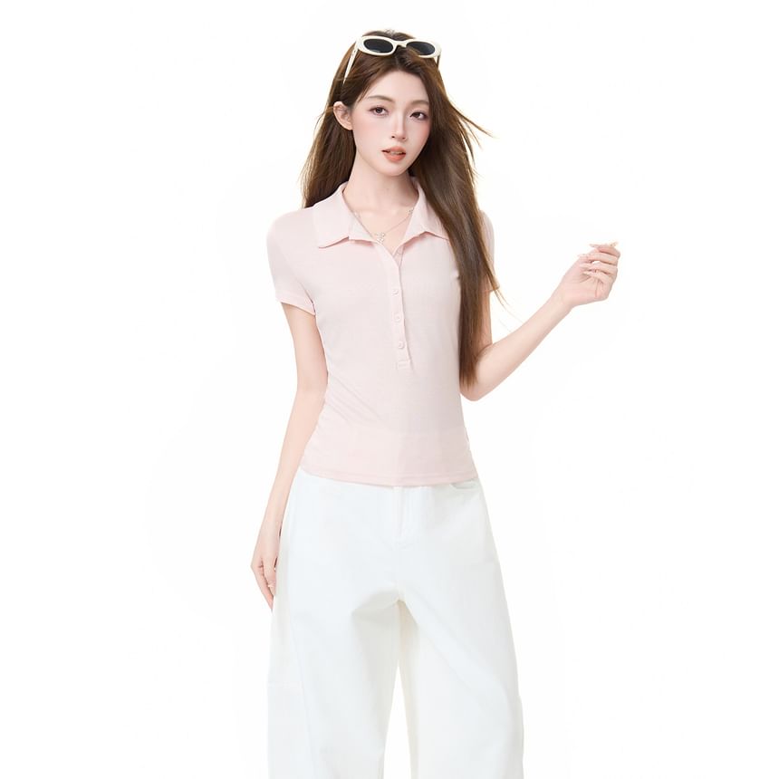 Classic Slim-Fit Short Sleeve Polo