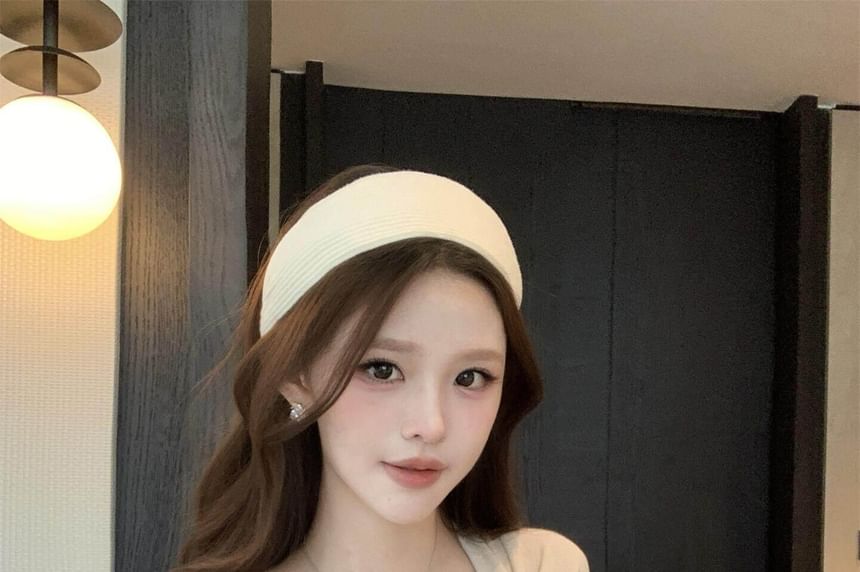 Sleeveless One Shoulder Plain Ruched Asymmetrical Top