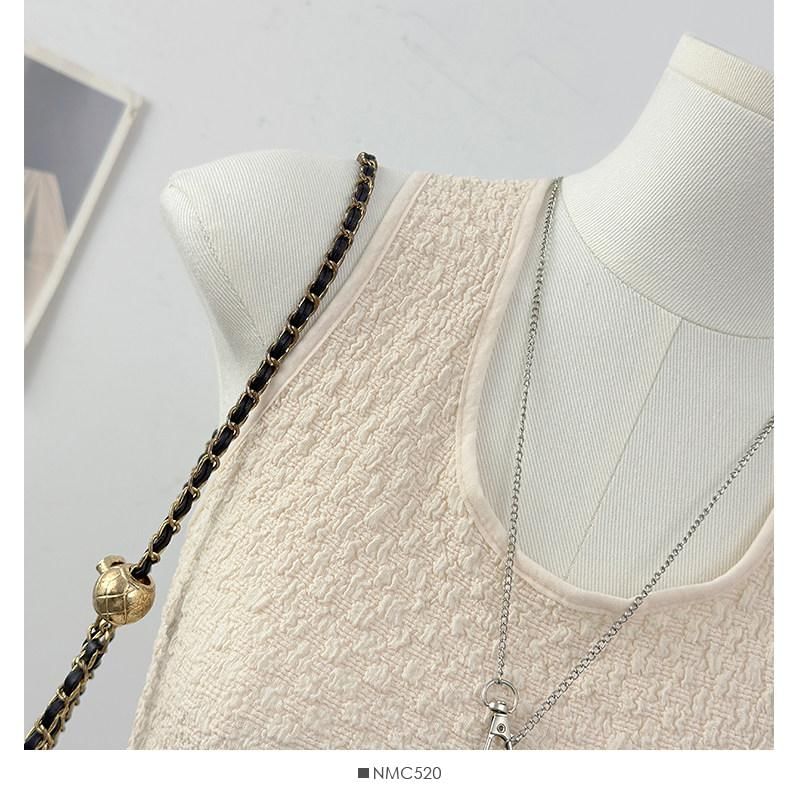 U-Neck Ruffled Tank Top