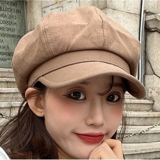 Plain Cap Newsboy