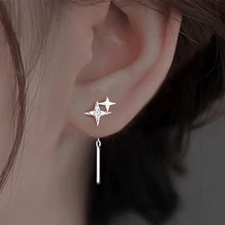 Star Threader Earring / Barbell Earring