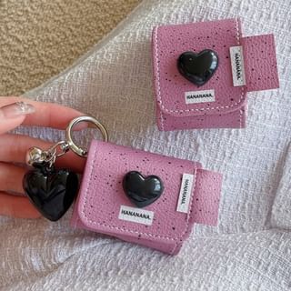 Heart AirPods / Pro Earphone Case Skin / Keyring / Set