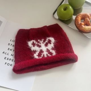 Butterfly Beanie Knit