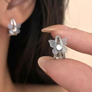 Butterfly Rhinestone Earrings