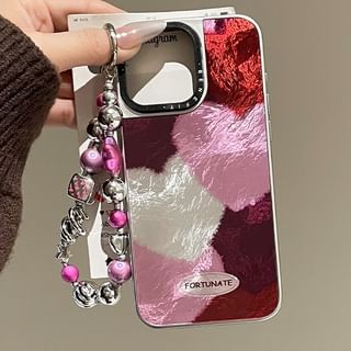 / Strap Set Case Heart Phone