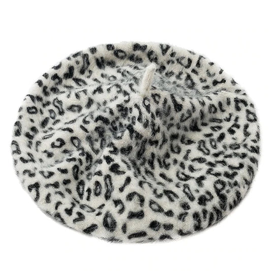 Lips Print Beret