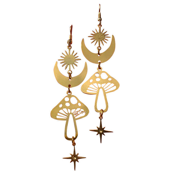 Magic Mushrooms Earrings