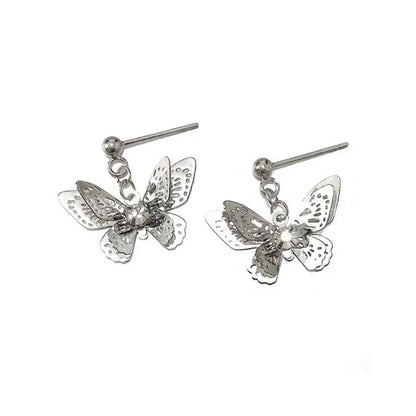 Kawaii Aesthetic Y2K Cute Fairy Metal Butterfly Earrings ON1431 spreepickyshop