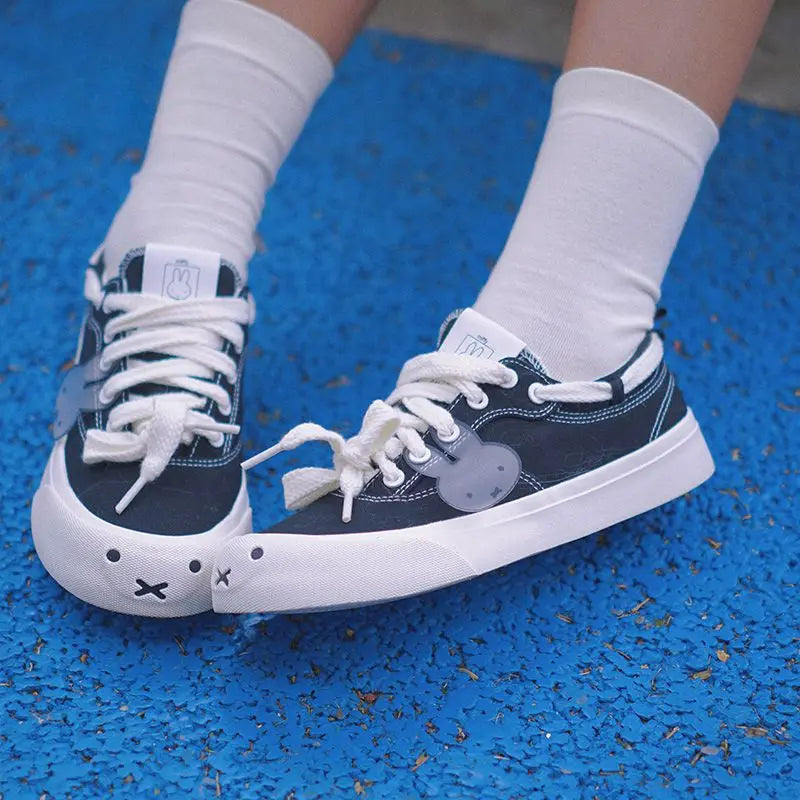 Kawaii Aesthetic Y2K Cute Fairy Mifffy Casual Sneakers - Kimi MK Kawaii Store