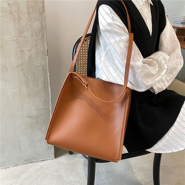 Elegant Leather Tote Bag