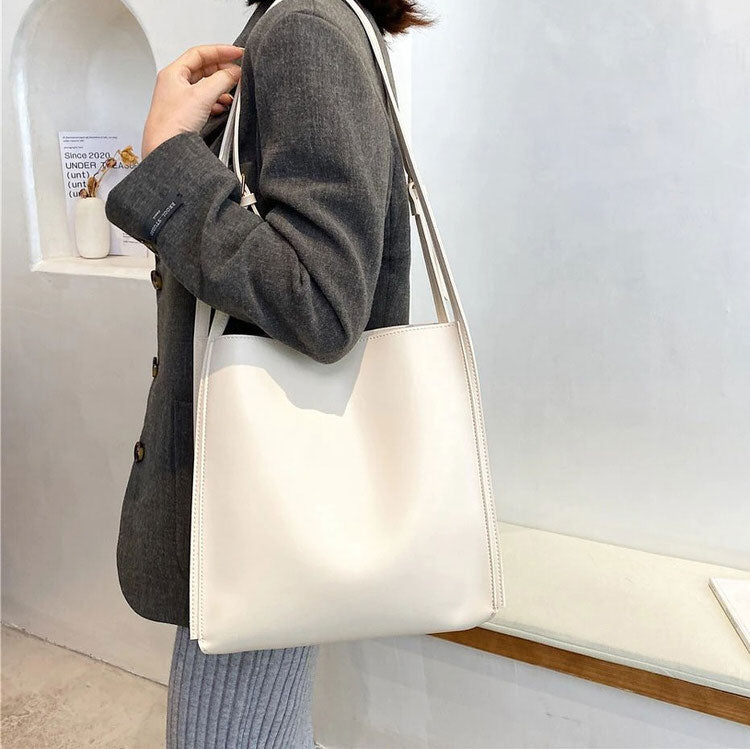 Elegant Leather Tote Bag