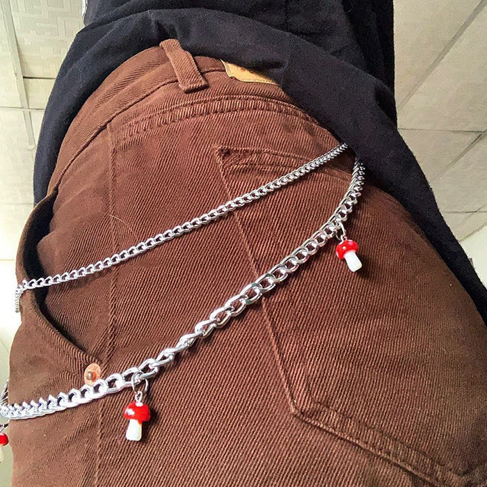 Mushroom Pant Chain Belt