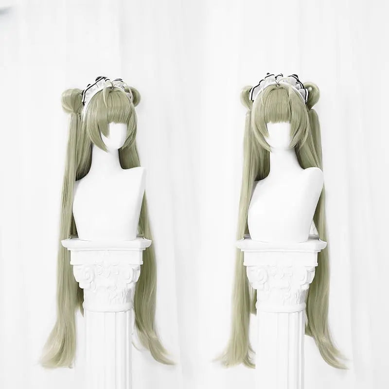 Nikke Goddess of Victory SODA Light Green Pastel Twintails Cosplay Wig ON803