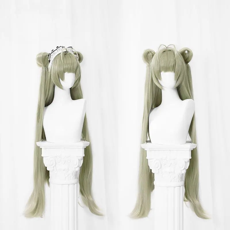 Nikke Goddess of Victory SODA Light Green Pastel Twintails Cosplay Wig ON803