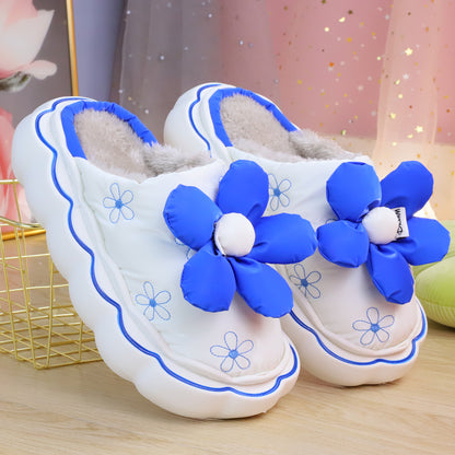 Cute Comfy Inside Flower Slippers MK Kawaii Store