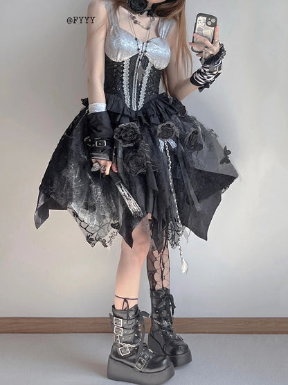 Sweet Corpse Bride Perfect Inspired Lolita Dress ON817 ONI