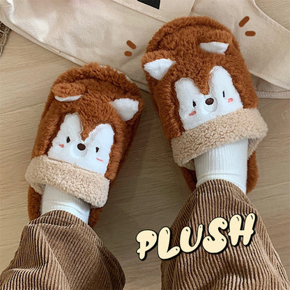 Kawaii Cat Kitty Face Homewear Slippers ON969 MK Kawaii Store