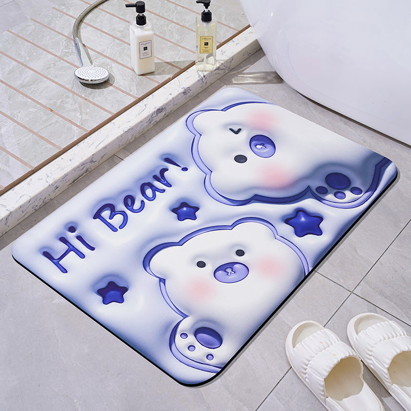 Cute 3D Effect Kawaii Bath Mat ON815 ONI