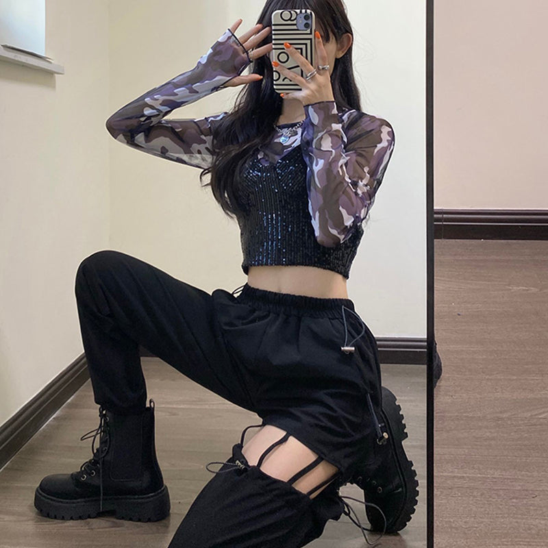 BlackPink Top and Pants Lisa Outfit ON962 MK Kawaii Store