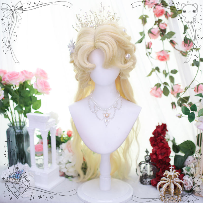 Princess Series Elf Queen Blonde Lolita Wig ON992 MK Kawaii Store