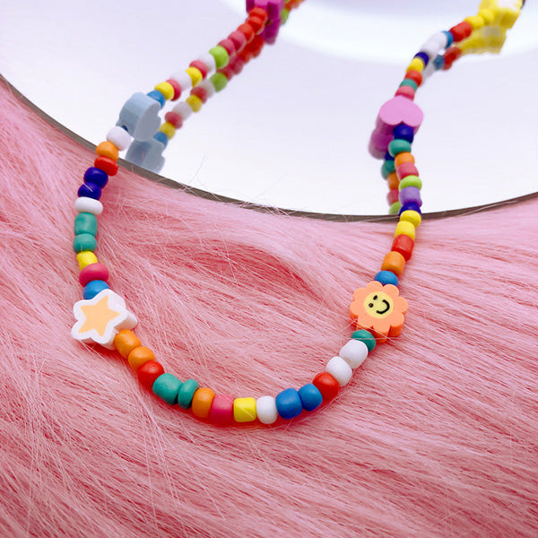 Y2K Candy Beaded Necklace